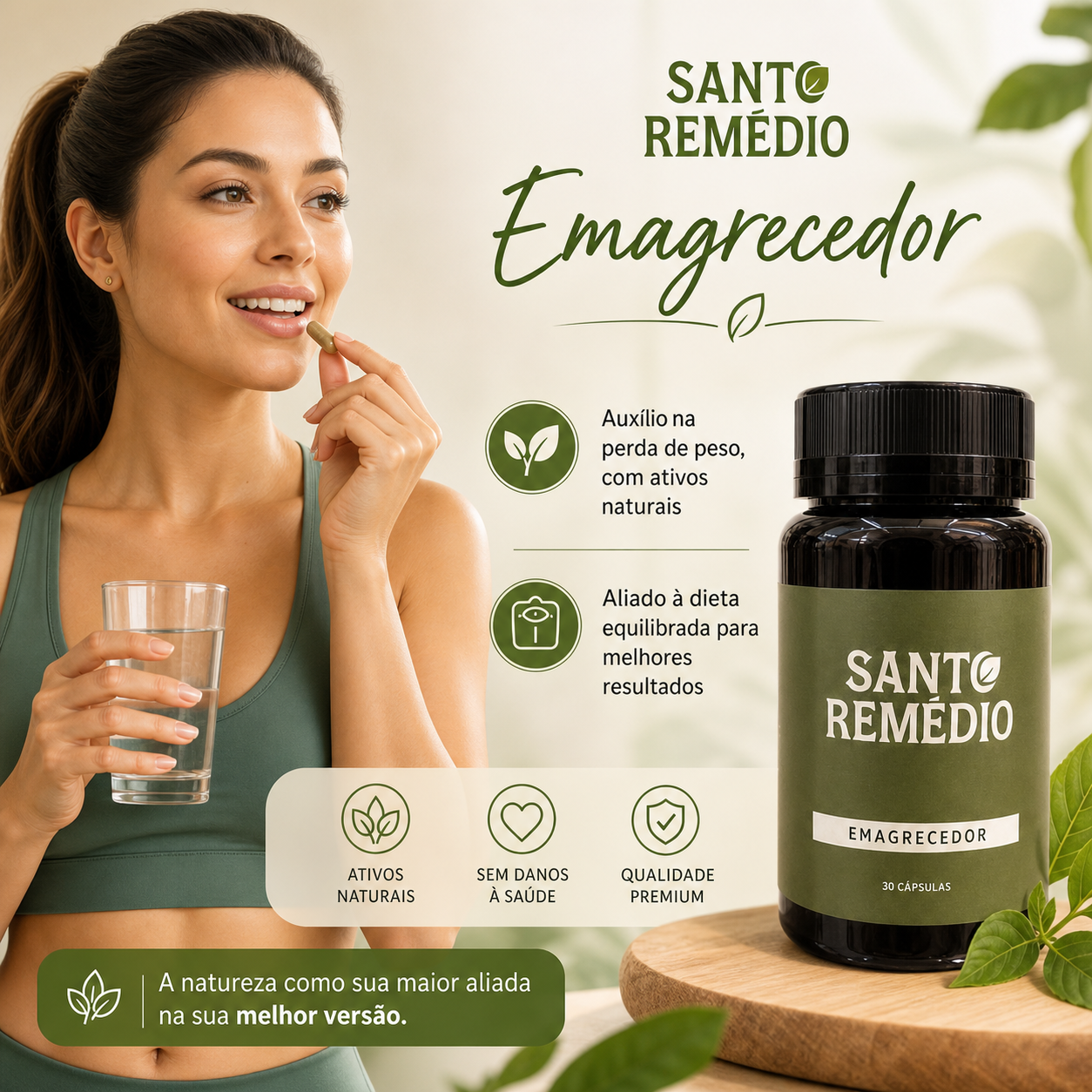 Santo Remédio — Emagrecedor natural
