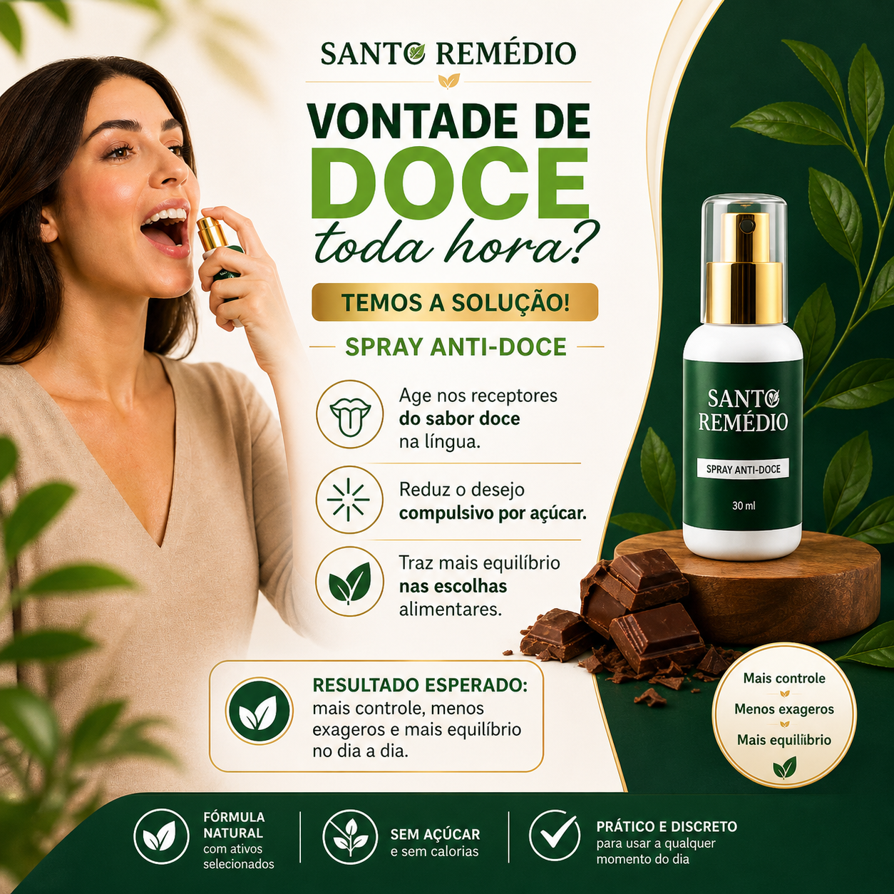Santo Remédio — Spray Anti-Doce